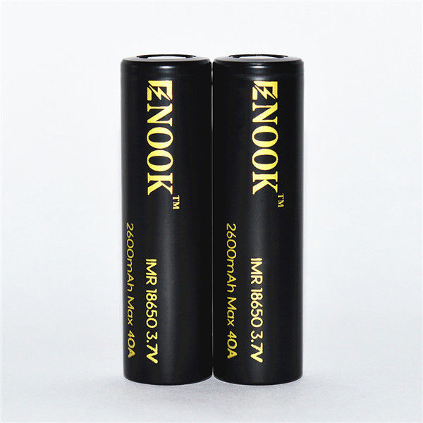 इनोक उच्च डिस्चार्ज दर 18650 ग्लोब बैटरी इनोक 18650 2600mAh 40A 18650 लिथियम आयन बैटरी