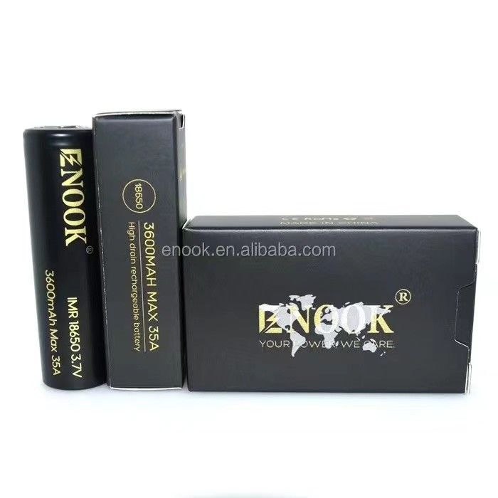 MAX 35A लिथियम आयन बैटरी सेल 3.7 V 3600mAh 18650 फ्लैशलाइट के लिए