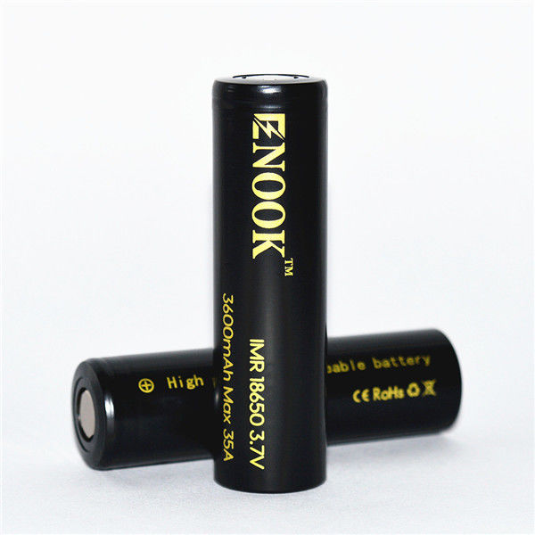 MAX 35A लिथियम आयन बैटरी सेल 3.7 V 3600mAh 18650 फ्लैशलाइट के लिए