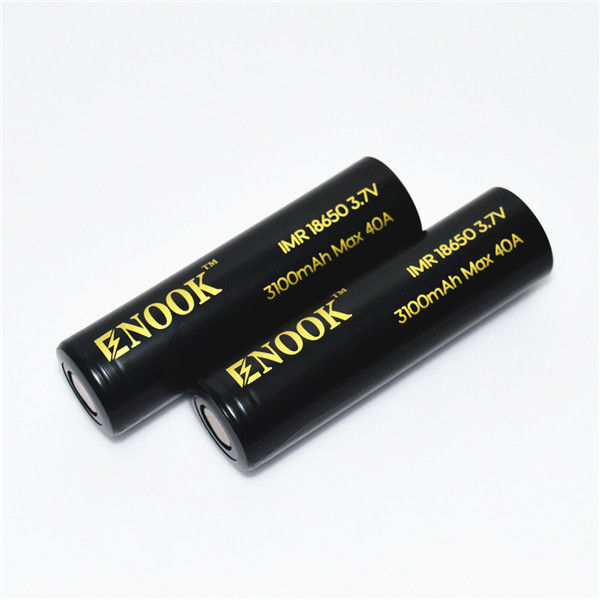 ईनोक 100%मूल बैटरी 18650 3.7V 3100mah 40A पूर्ण क्षमता ई-बाइक के लिए स्टॉक में लिथियम बैटरी
