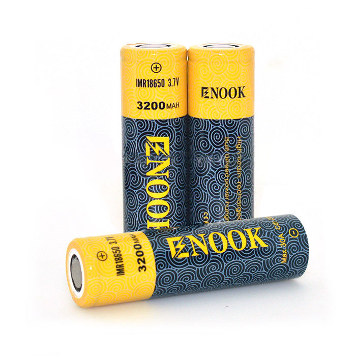 18650 छोटी लिथियम आयन बैटरी 30A 3.7v 3200mah पावर टूल्स के लिए रिचार्जेबल बैटरी