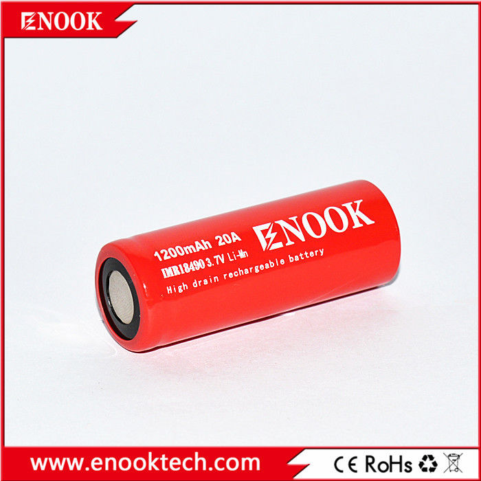 18490 1200mAh enook 20A 3.7v इलेक्ट्रिक साइकिल के लिए 18490 रिचार्जेबल बैटरी PK एजीएम बैटरी 12V