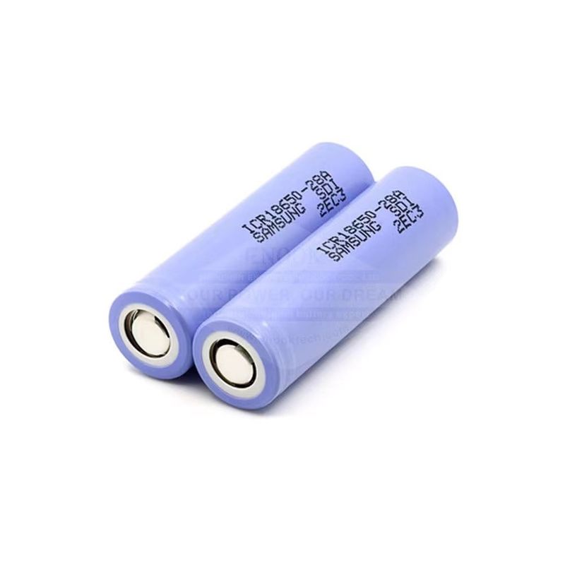 रिचार्जेबल 3.7 V 18650 ली आयन बैटरी 2800mAh हाई पावर लिथियम आयन बैटरी