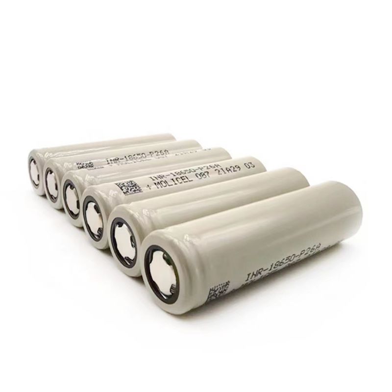मोलिकेल पी26ए 18650 बैटरी सेल लिथियम आयन 35 ए 3.7 वी रिचार्जेबल बैटरी 2600mah