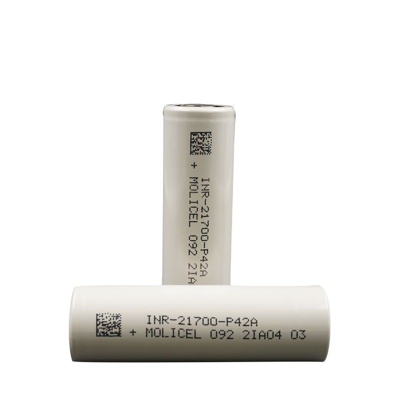 प्रामाणिक मूल ग्रेड-ए मोलिकेल P42A INR-21700 4200MAH 3.6v लिथियम रिचार्जेबल बैटरी