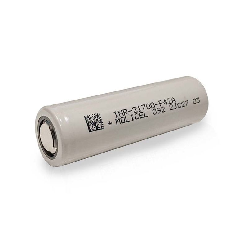 प्रामाणिक मूल ग्रेड-ए मोलिकेल P42A INR-21700 4200MAH 3.6v लिथियम रिचार्जेबल बैटरी