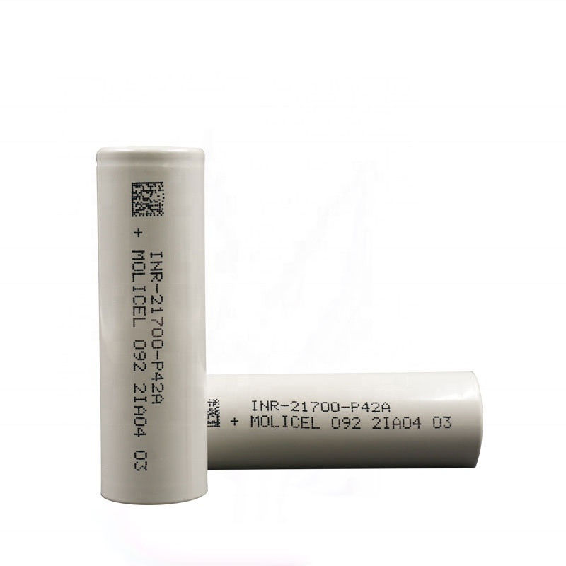 प्रामाणिक मूल ग्रेड-ए मोलिकेल P42A INR-21700 4200MAH 3.6v लिथियम रिचार्जेबल बैटरी