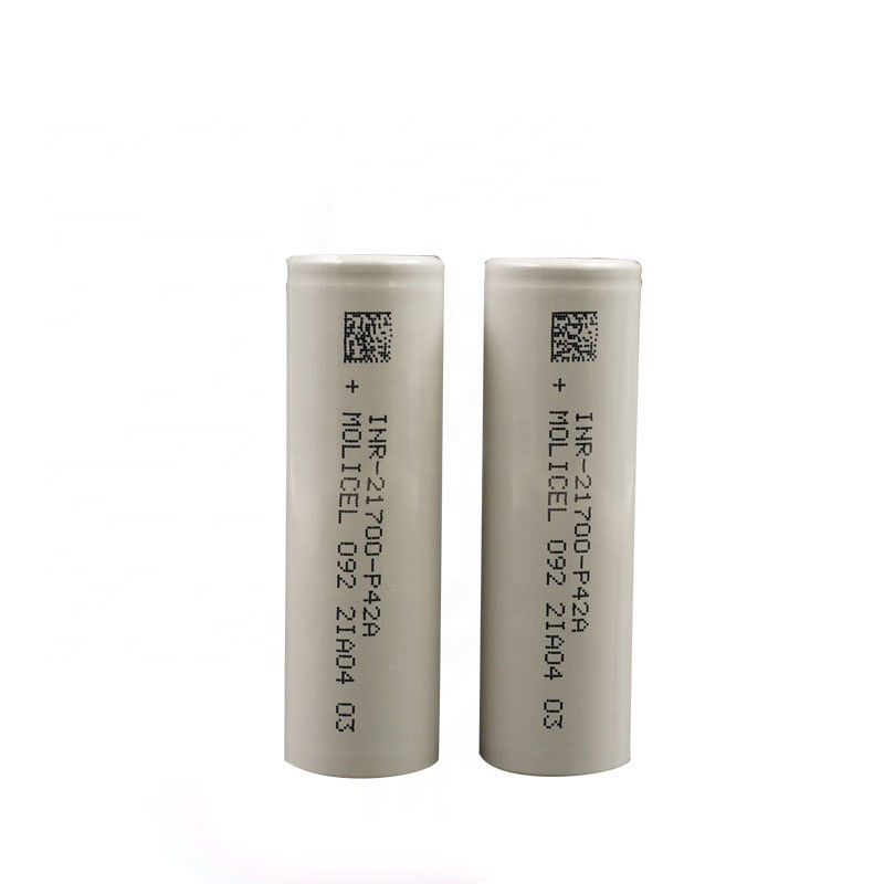 मोलिकल पी42ए लिथियम आयन बैटरी सेल 4200mAh 45A 3.7V 21700 ली आयन बैटरी