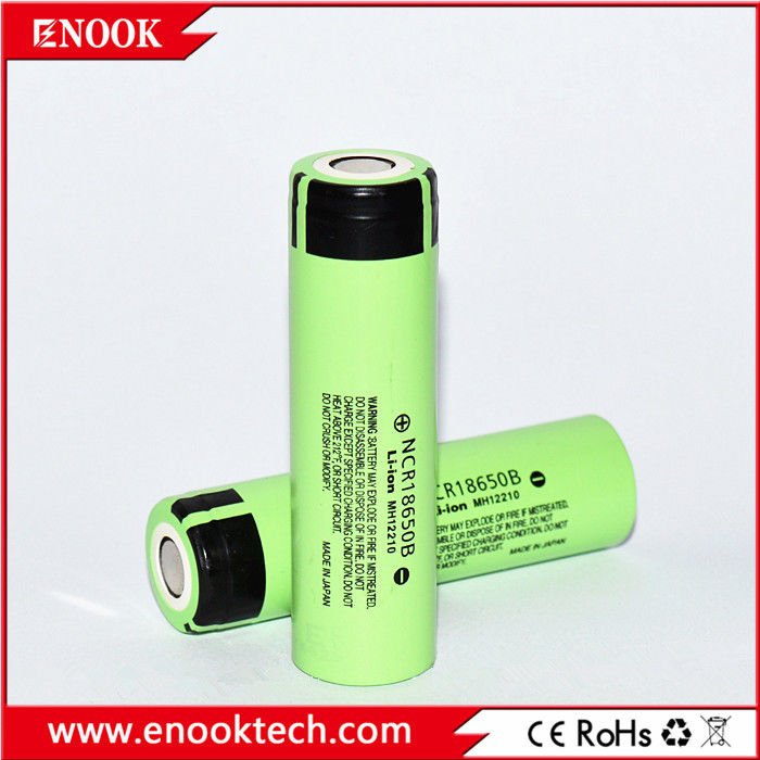उत्कृष्ट भंडारण प्रदर्शन लिथियम आयन बैटरी NCR18650B 18650B के लिए 3400mah लिथियम बैटरी बैटरी पैक के लिए 3.7v के साथ