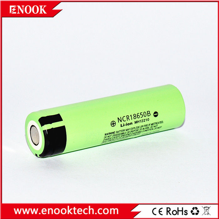 उत्कृष्ट भंडारण प्रदर्शन लिथियम आयन बैटरी NCR18650B 18650B के लिए 3400mah लिथियम बैटरी बैटरी पैक के लिए 3.7v के साथ