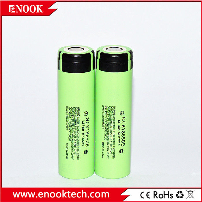 उत्कृष्ट भंडारण प्रदर्शन लिथियम आयन बैटरी NCR18650B 18650B के लिए 3400mah लिथियम बैटरी बैटरी पैक के लिए 3.7v के साथ