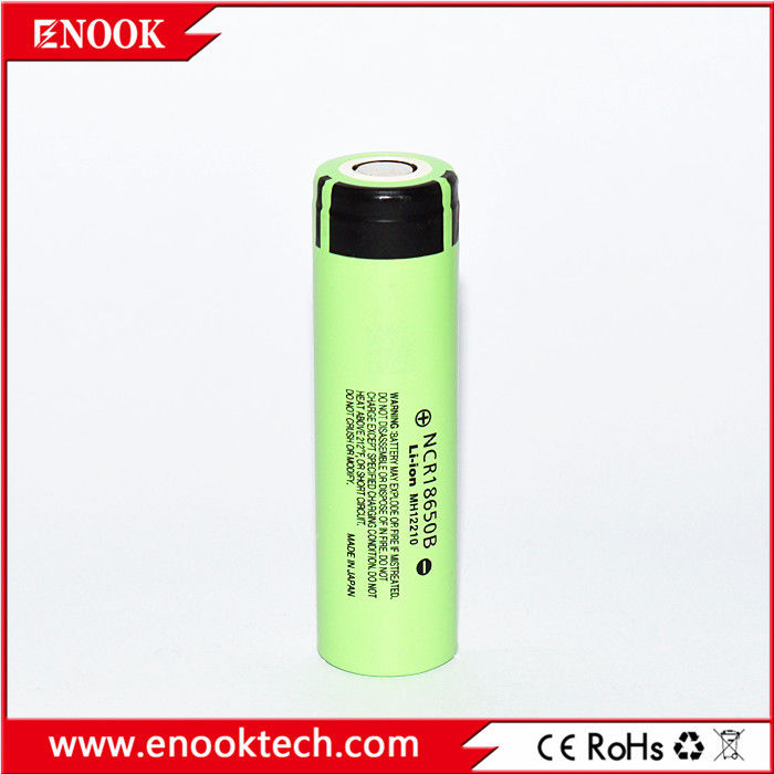 उत्कृष्ट भंडारण प्रदर्शन लिथियम आयन बैटरी NCR18650B 18650B के लिए 3400mah लिथियम बैटरी बैटरी पैक के लिए 3.7v के साथ
