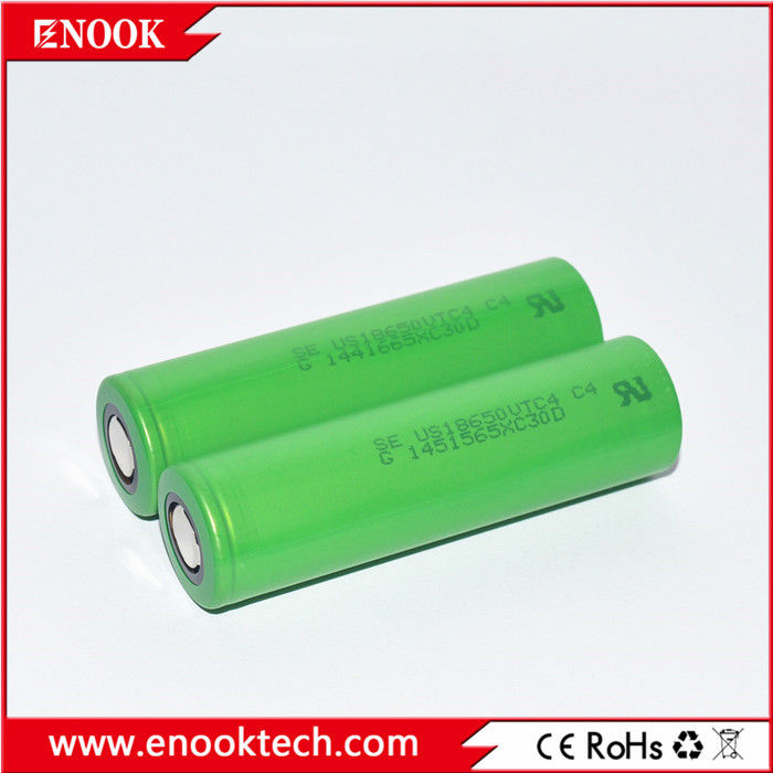 थोक ई बाइक बैटरी 3.6V 18650 US18650VTC4 2100mAh 18650 30A मैक्स निरंतर डिस्चार्ज स्क्रूड्राइवर बैटरी सोनी के लिए