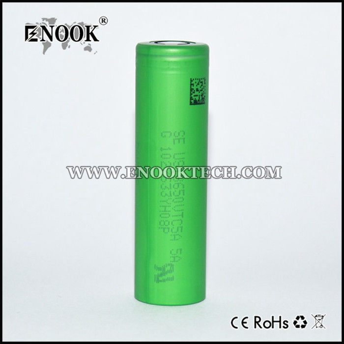 Vtc5 बैटरी के विनिर्देश 2600mAh थोक में आयन रिचार्जेबल बैटरी 3.7V 18650 बैटरी