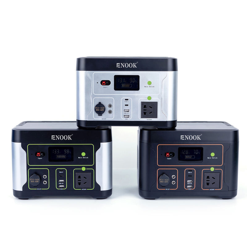 500W LiFePO4 पोर्टेबल पावर स्टेशन आउटडोर होम एनर्जी स्टोरेज लैपटॉप के लिए बैटरी