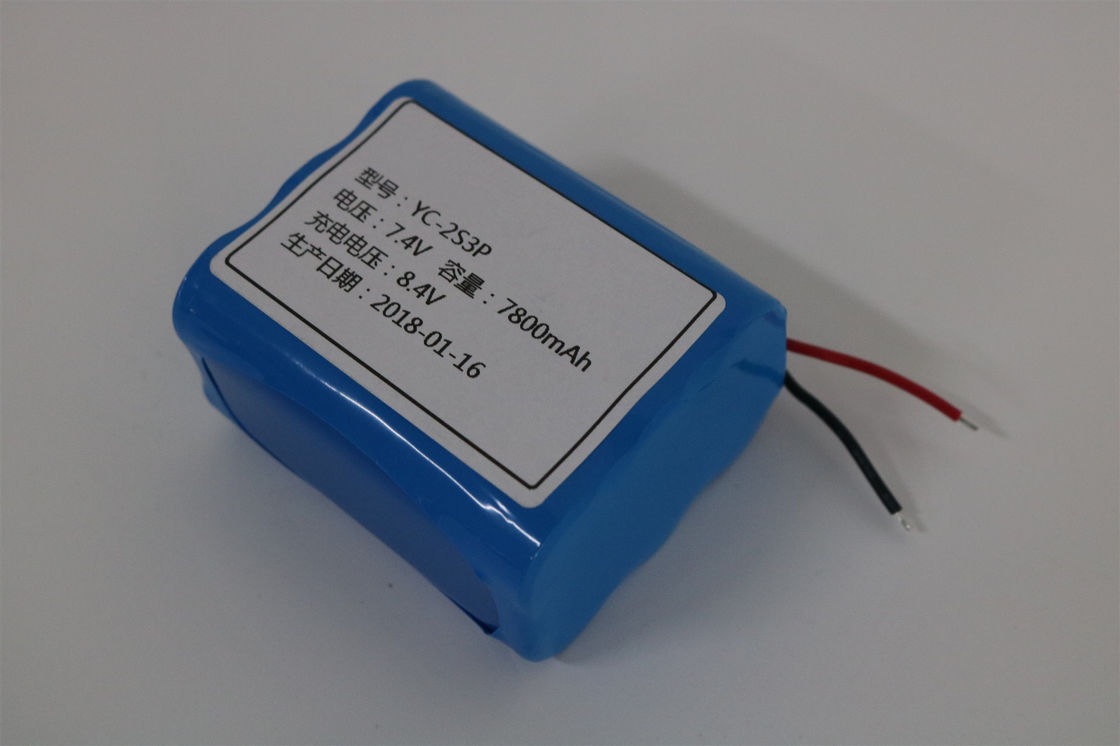 7.4 V 7800mah ई-बाइक और इलेक्ट्रिक मोटर कार के लिए लिथियम आयन बैटरी पैक