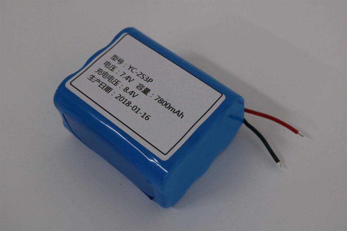 7.4 V 7800mah ई-बाइक और इलेक्ट्रिक मोटर कार के लिए लिथियम आयन बैटरी पैक
