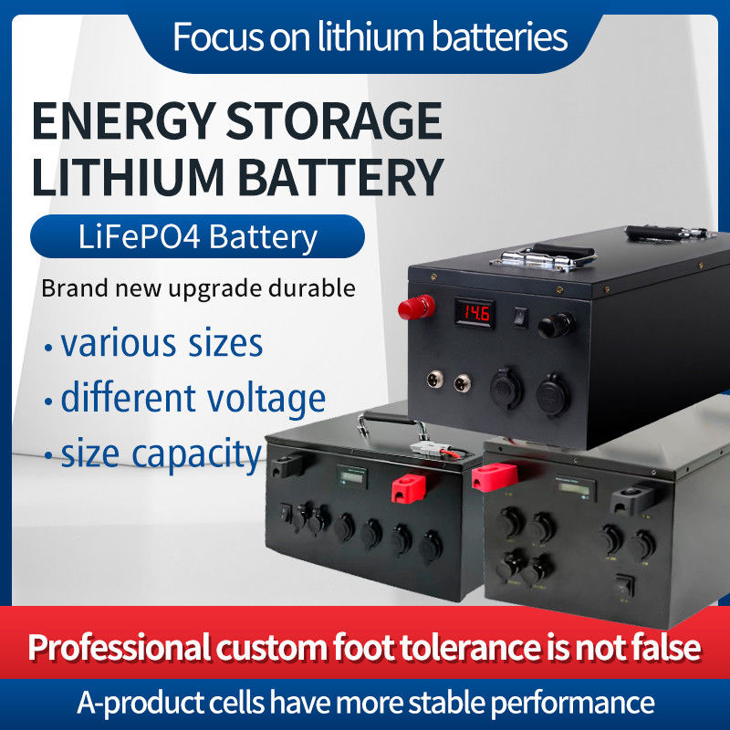 सर्वर रैक लिथियम आयन गोल्फ कार्ट बैटरी 5KW 51.2V 100Ah LiFePo4 रिचार्जेबल बैटरी