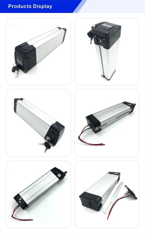 इनोक फैक्ट्री स्लिवर फिश 36v 10ah 250w इलेक्ट्रिक बाइक बैटरी/लिथियम लोन बैटरी पैक/ईबाइक बैटरी