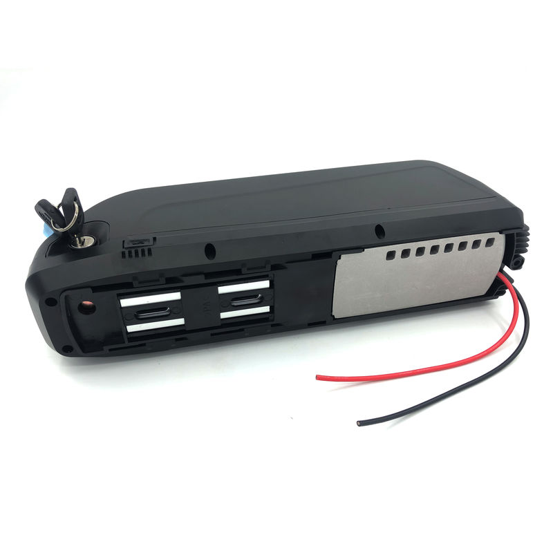 उच्च शक्ति Hailong प्रकार लिथियम आयन बैटरी पैक 48V 10Ah 15A 500W इलेक्ट्रिक बाइक के लिए