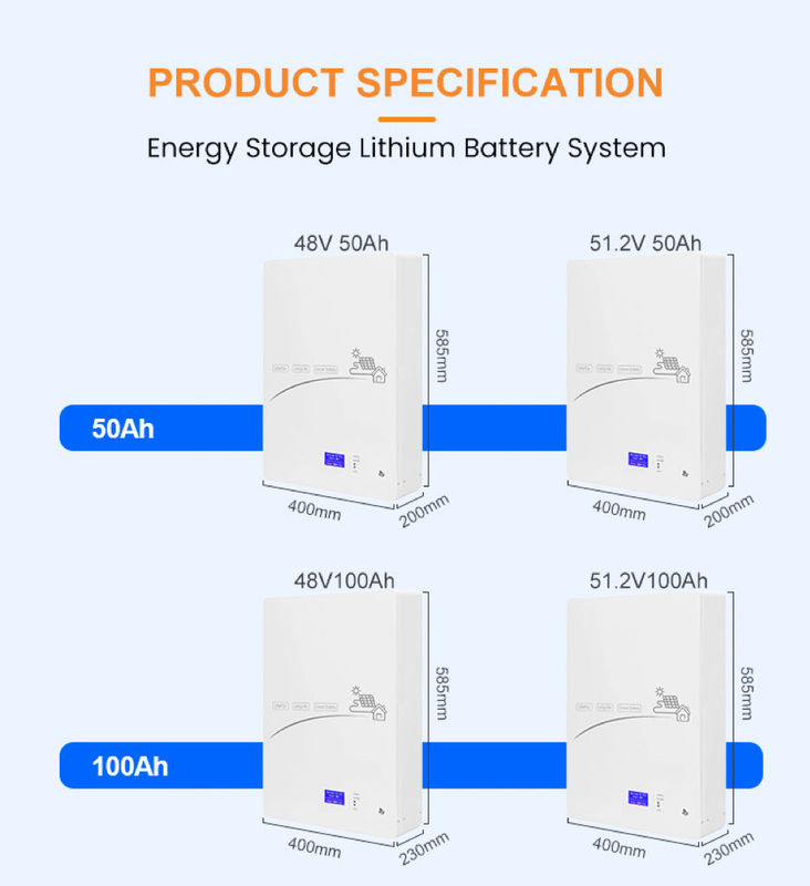 CE/ROHS/UN38.3/MSDS/DGC प्रमाणित सौर ऊर्जा भंडारण के लिए सर्वश्रेष्ठ बैटरी