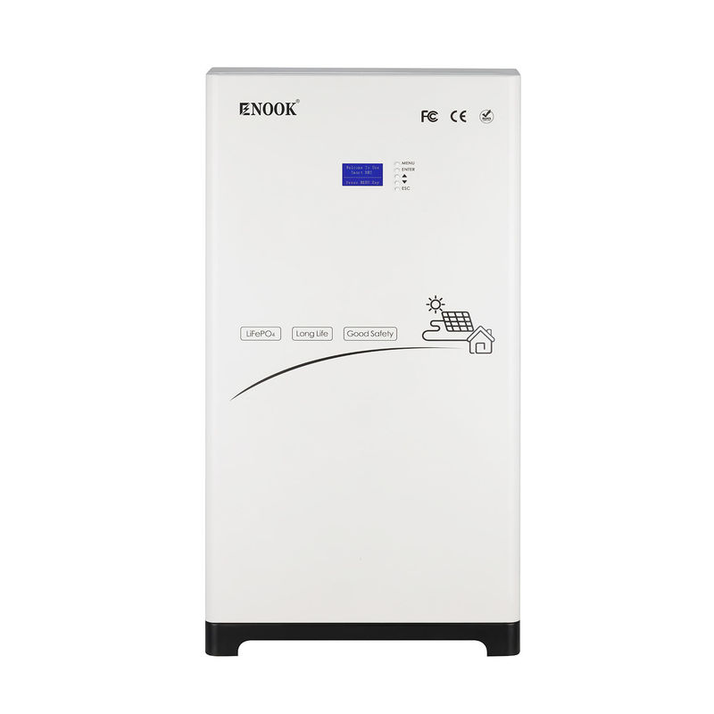 हाइब्रिड ग्रिड सौर ऊर्जा भंडारण प्रणाली 10~20 Kwh आउटपुट पावर 15PCS समानांतर LifePO4 लिथियम बैटरी पैक