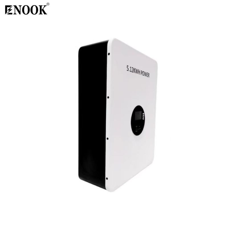 LiFePO4 ऊर्जा भंडारण बैटरी 5.12kwh 50-60HZ इनपुट वोल्टेज रेंज