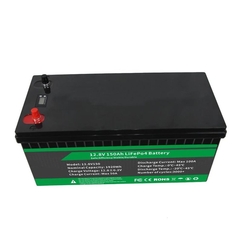 12.8v 100ah 150ah 105ah 200ah लिथियम आयन बैटरी पैक उन्नत बीएमएस समारोह के साथ लंबी चक्र जीवन