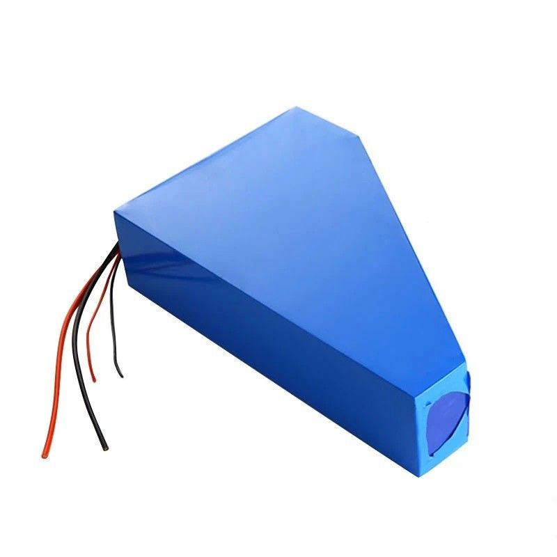 36V 48V 52V 60V 72V 20AH 25AH 30AH त्रिकोण ईबाइक बैटरी पैक माउंटेन ईबाइक के लिए लिथियम बैटरी