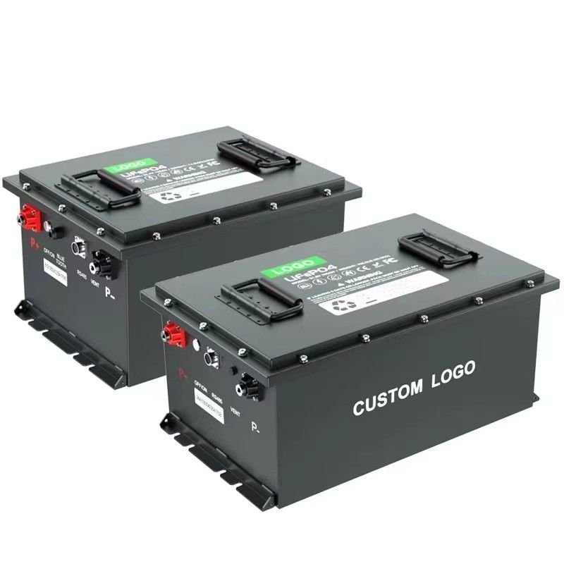 36V 48V 72V 96V 100Ah 200Ah 300Ah 150A निरंतर डिस्चार्ज के साथ LiFePO4 गोल्फ कार्ट बैटरी