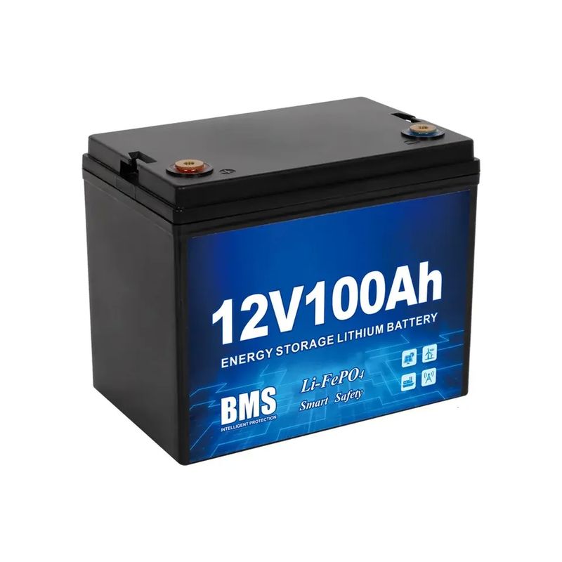 12V 24V 48V Lifepo4 बैटरी पैक 120A डिस्चार्ज करंट के साथ लिथियम आयरन फॉस्फेट बैटरी